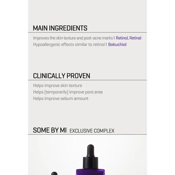 SOME BY MI, Retinol Intense Reactivating Serum 30ml - Picture 9 of 12